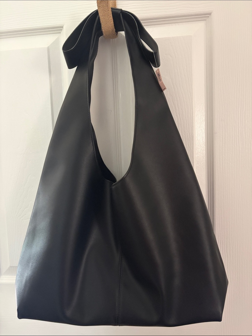 Victoria's Secret Black Shoulder Hobo Bag